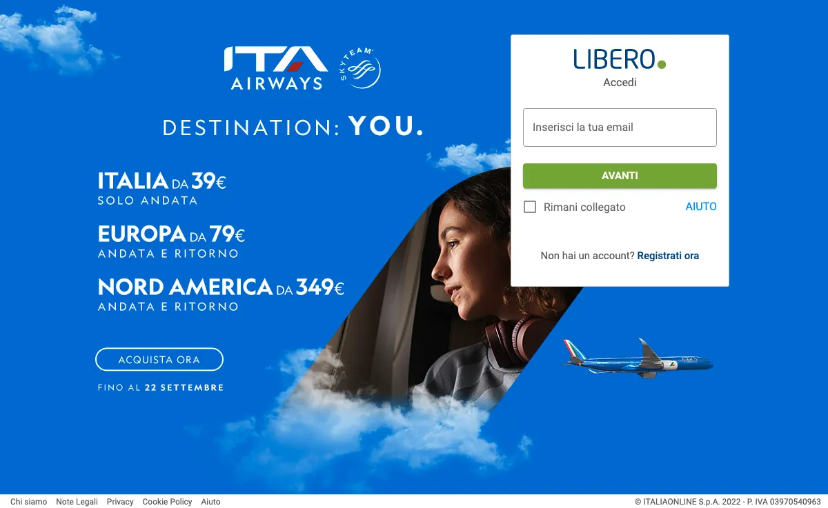 libero.it interfaccia webmail