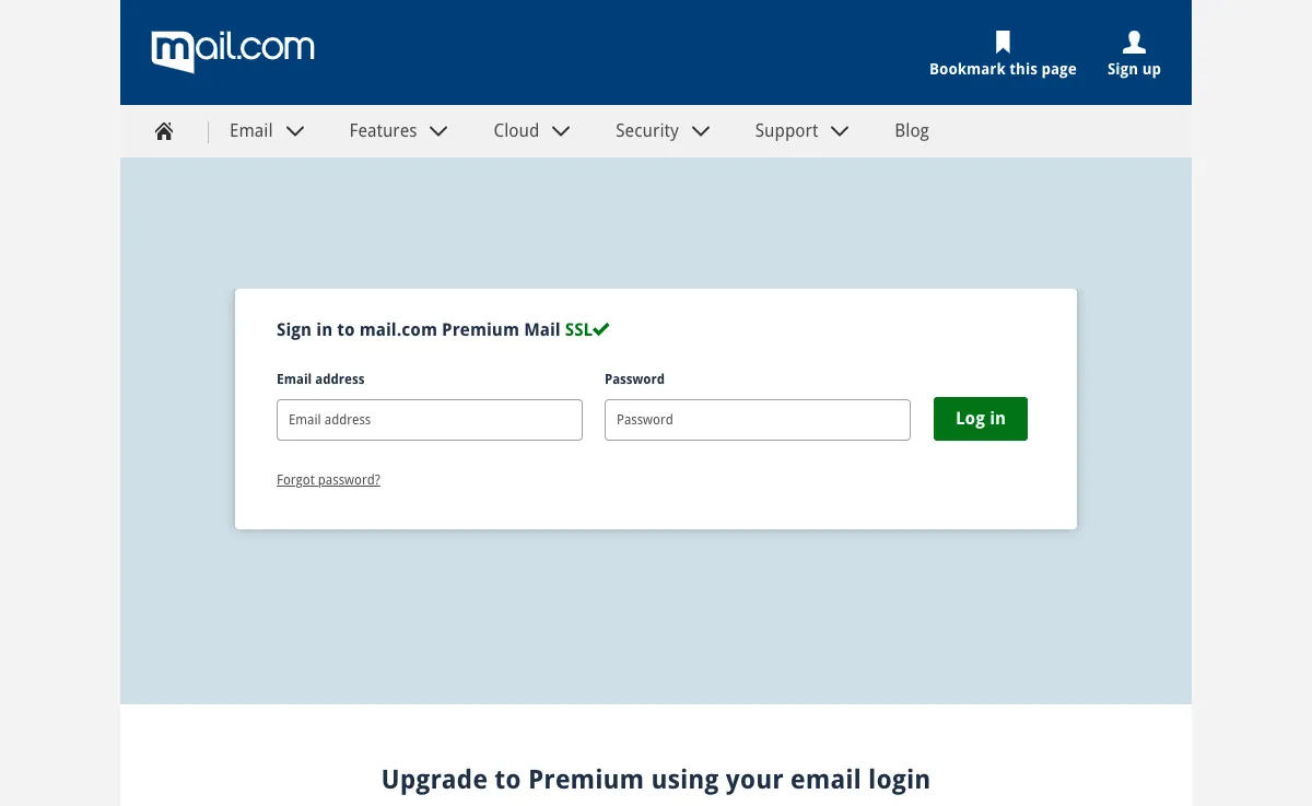 Mail.com Webmail SignUp/Login Guide