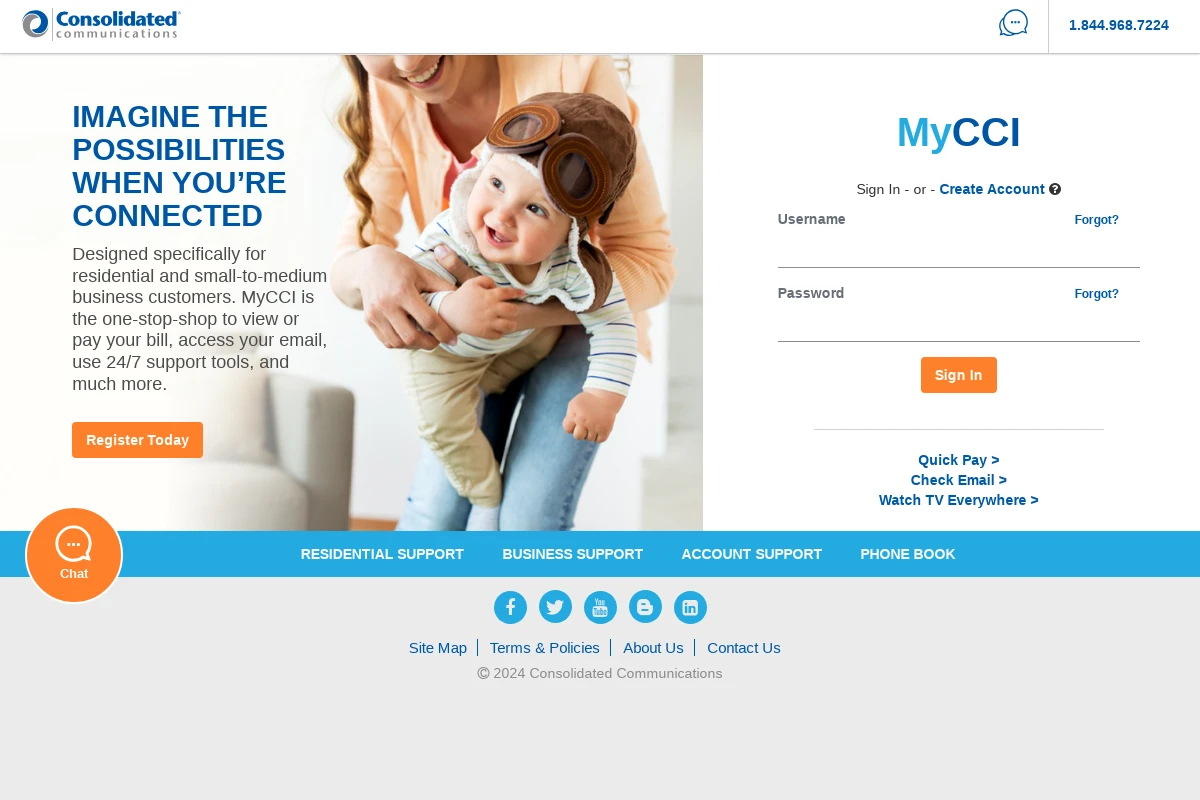 mycci.net webmail-interface