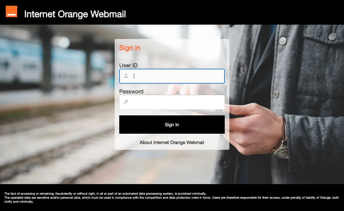 orange.fr interfaccia webmail