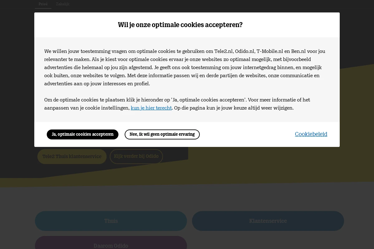 tele2.nl interfaccia webmail